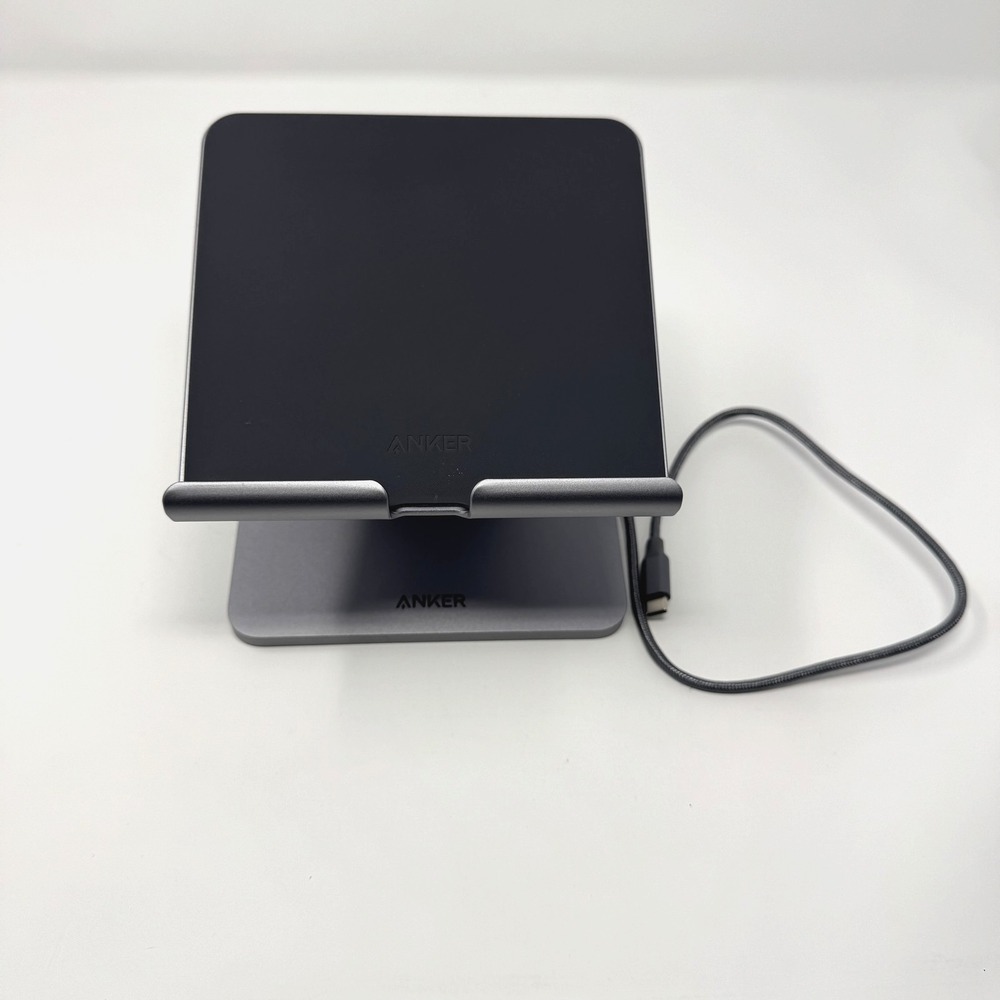 Anker 551 USB-C Hub 8-in-1 Tablet Stand HDMI SD USB 5Gbps Charger Dock Gray - Picture 5 of 13